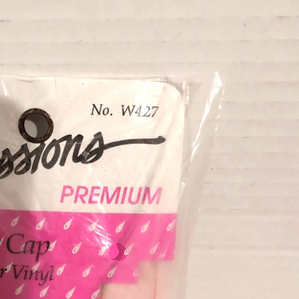 Vintage Impressions Premium Shower‎ Cap Pink Original Unoped Packaging